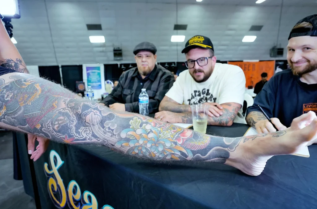 Tattoo Convention Judges/jury, award contest,  photo © Adriana de Barros