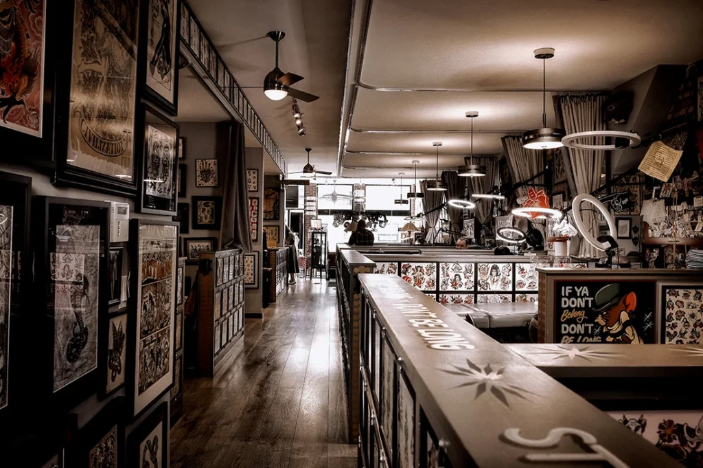 Chicago's Great Lakes Tattoo Studio, photo copyright Adriana de Barros