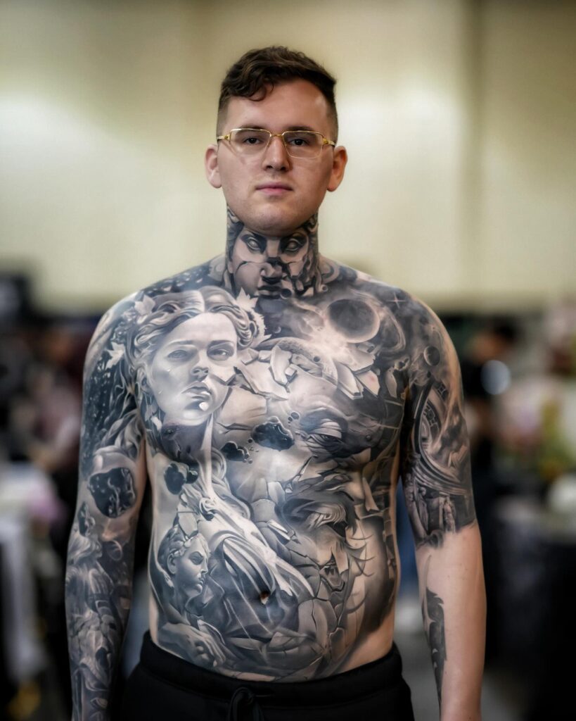 Torso tattoo by Robert Pho and Mckenna wilson
